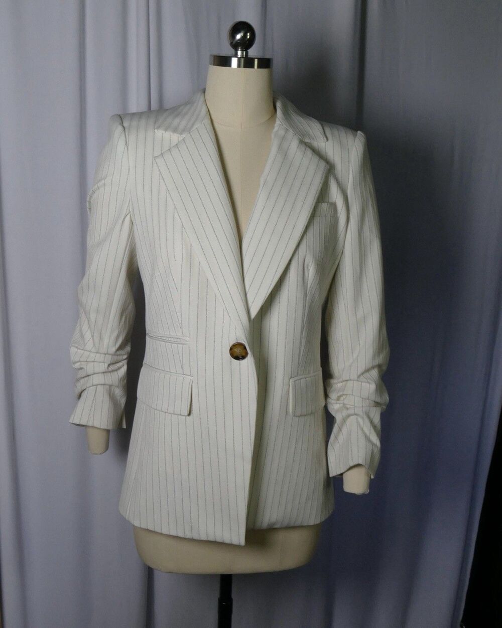 Veronica Beard Battista Dickey Pinstripe Blazer – Women’s Size 4